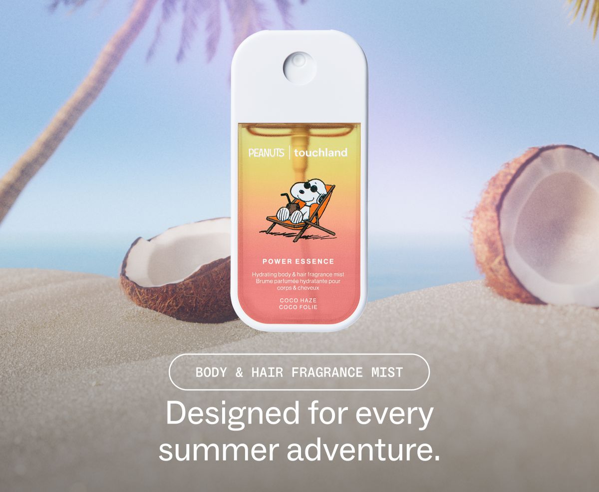 Peanuts® x Touchland Coco Haze Body Mist