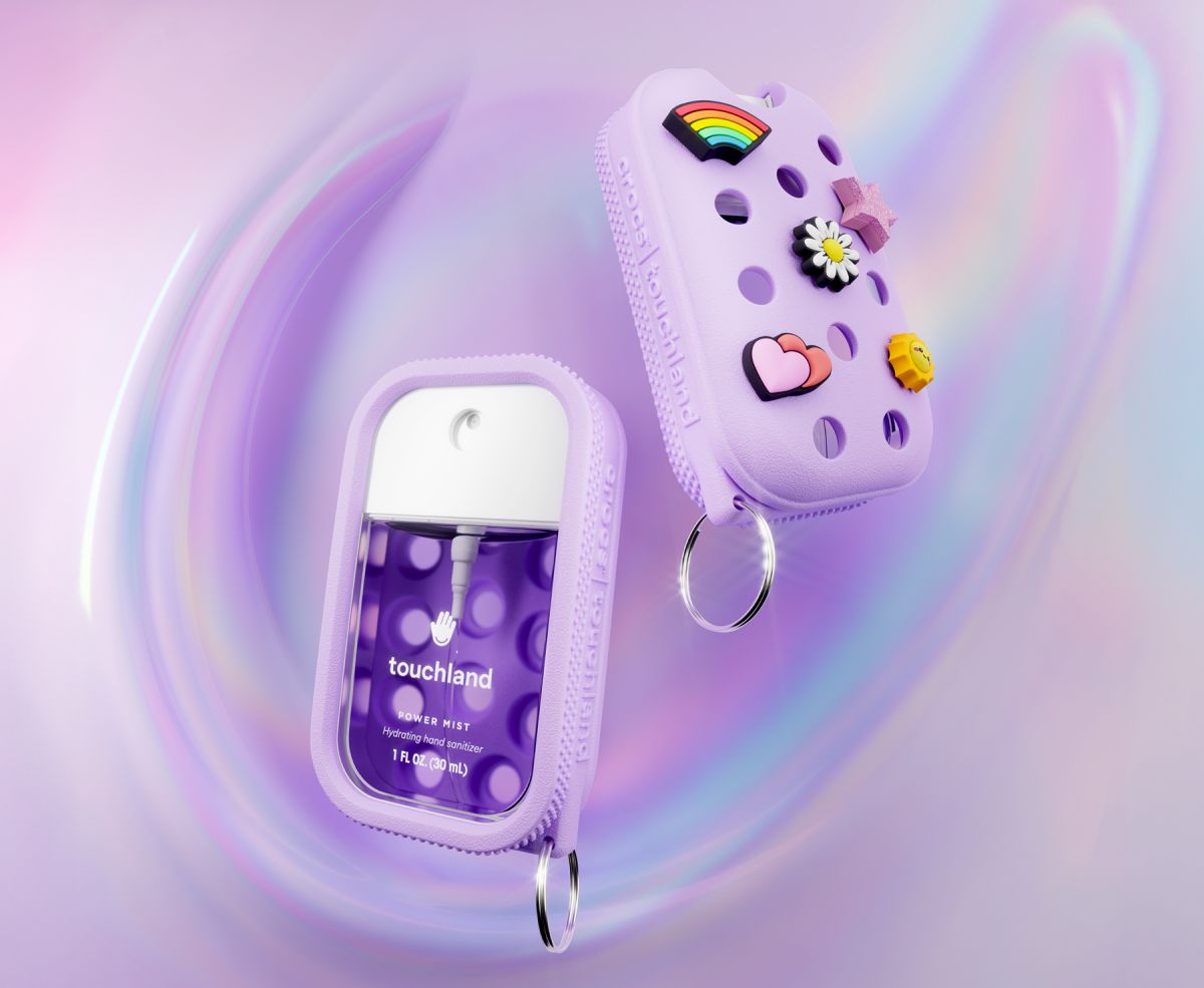 Crocs x Touchland Hand Mist Case Pixie Lavender